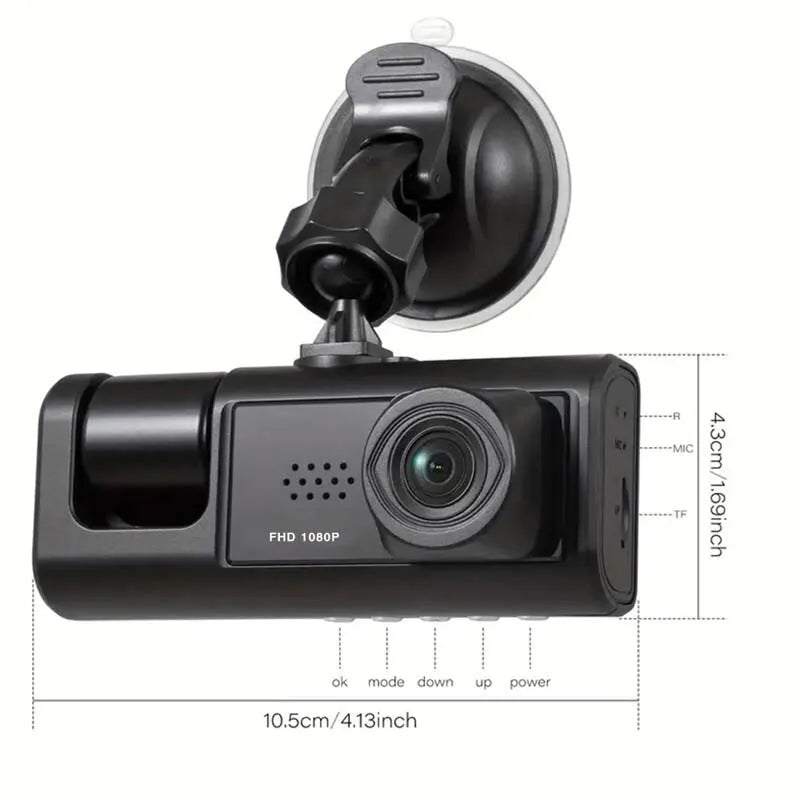 Câmera completa para Carro -  Cam PRO 360 4K